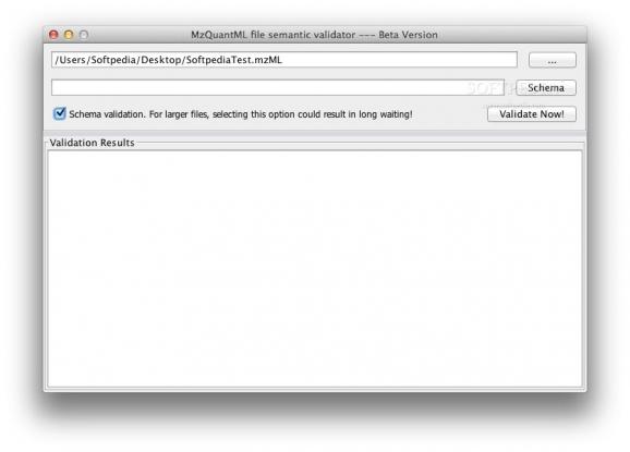 MzQuantML file semantic validator screenshot