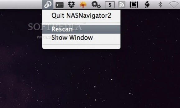 NAS Navigator screenshot