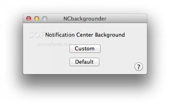 NCbackgrounder screenshot