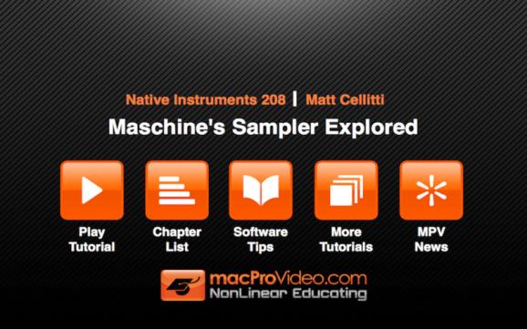 Sampler Explored for Maschine (formerly Course For Maschine) screenshot