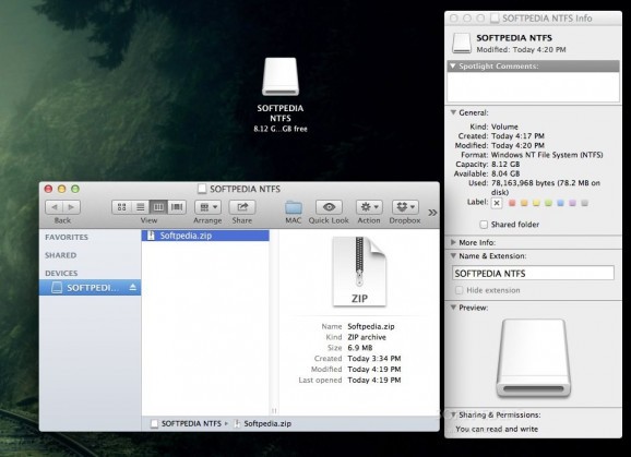 NTFS-FREE screenshot