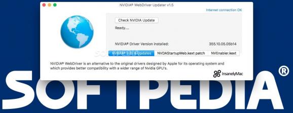 NVIDIA WebDriver Updater screenshot