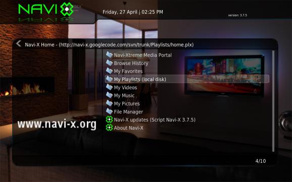 Navi-X screenshot