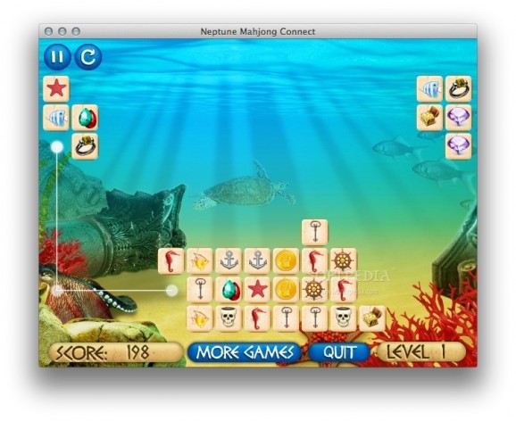 Neptune Mahjong Connect screenshot
