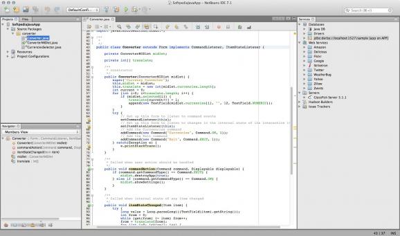 NetBeans IDE screenshot