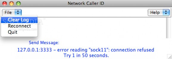 Network Caller ID screenshot