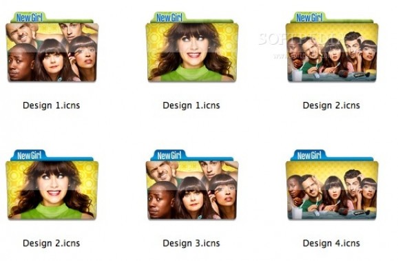 New Girl Premium TV Folders screenshot