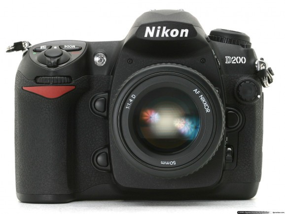 Nikon D200 Firmware update screenshot