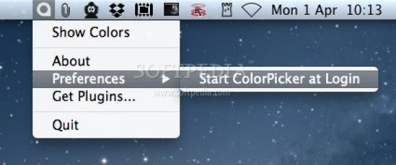 ColorPicker screenshot