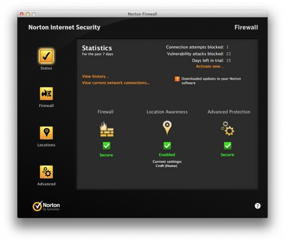Norton Internet Security screenshot