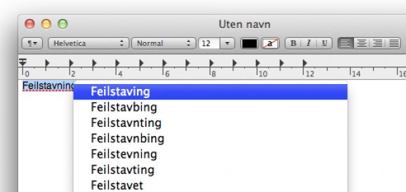 Norwegian Dictionary and Spell Checker screenshot