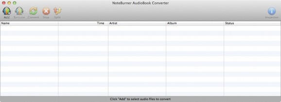 Noteburner Audiobook Converter screenshot