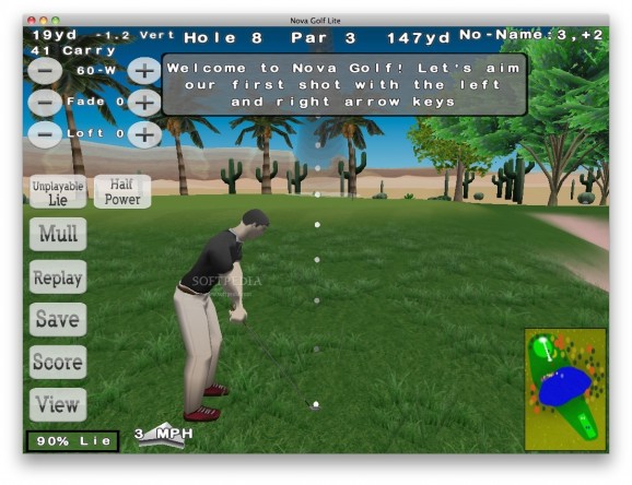 Nova Golf screenshot