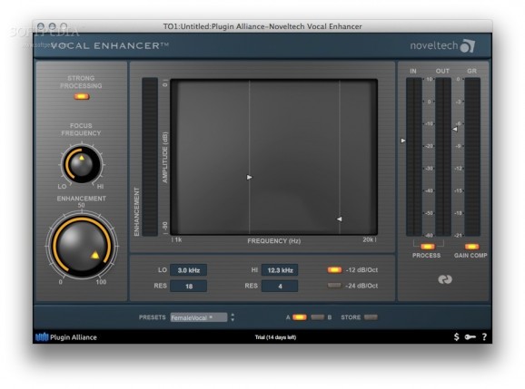 Noveltech Vocal Enhancer screenshot