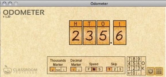 Odometer screenshot