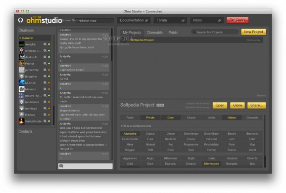 Ohm Studio screenshot