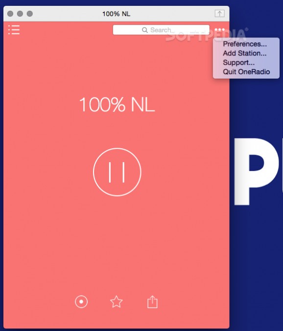 OneRadio screenshot