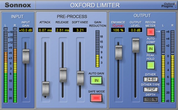 Oxford Limiter screenshot