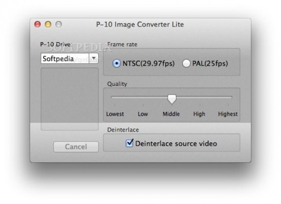 P-10 Image Converter Lite screenshot