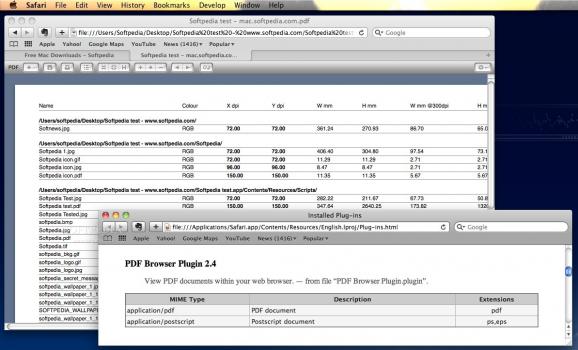 PDF Browser Plugin screenshot