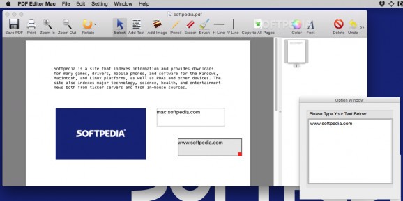 PDF Editor Mac screenshot