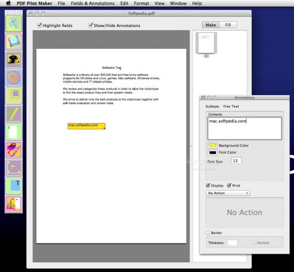 PDF Pilot Maker screenshot