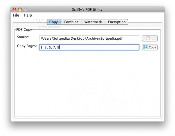 PDF Utility screenshot