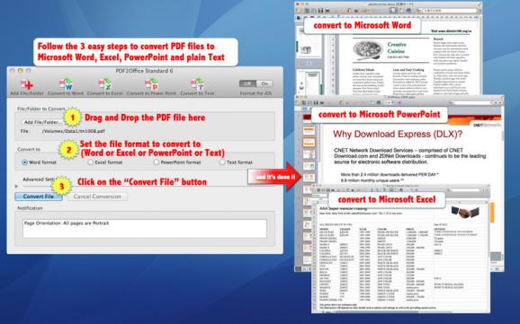 PDF2Office Standard screenshot