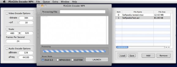 PEnGUIn Encoder MP4 screenshot