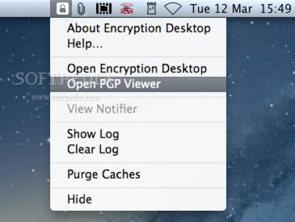 Symantec Encryption Desktop screenshot