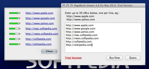 PageRank Viewer screenshot