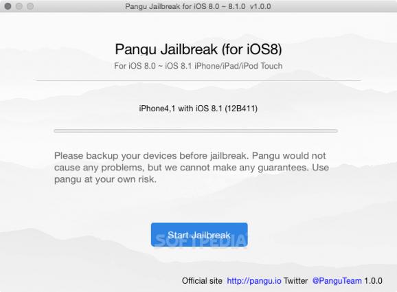 Pangu8 screenshot