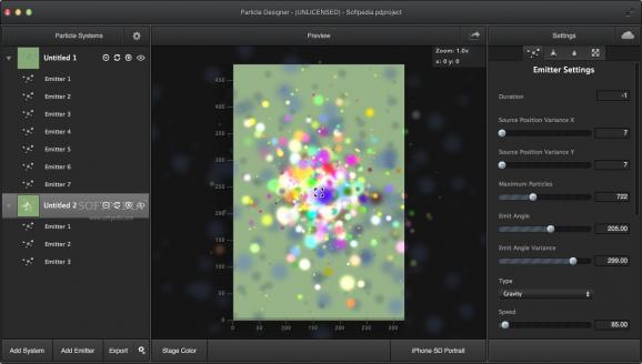 Particle Designer screenshot