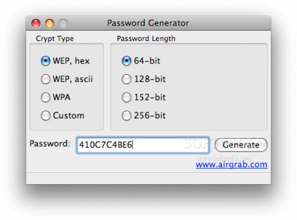 AirGrab Password screenshot