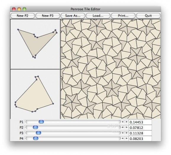 Penrose Tile Editor screenshot