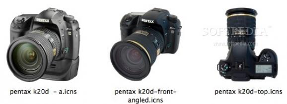 Pentax K20D Icon Pack screenshot