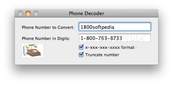 Phone Decoder screenshot