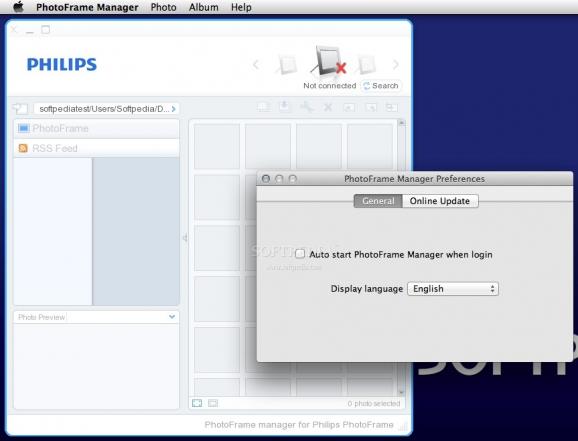 PhotoFrame Manager screenshot