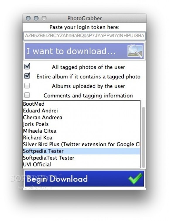 PhotoGrabber screenshot