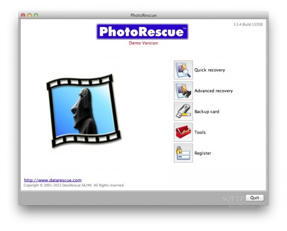 PhotoRescue screenshot