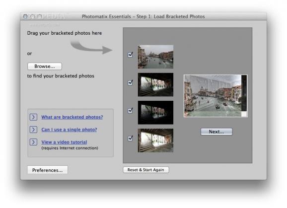 Photomatix Essentials screenshot