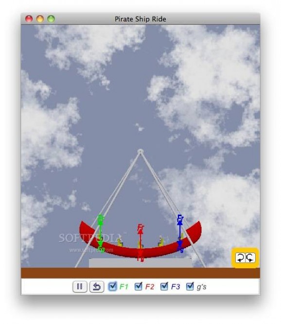 Pirate Ship Ride Model screenshot