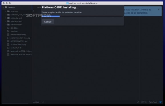 PlatformIO IDE screenshot
