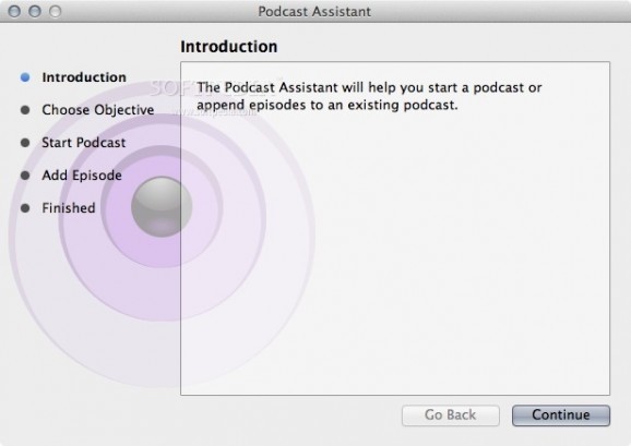Podcast Assistant screenshot