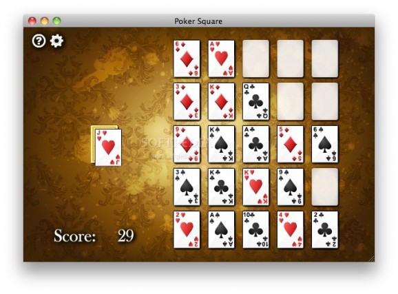 Poker Square screenshot