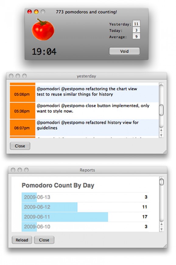 Pomodori screenshot