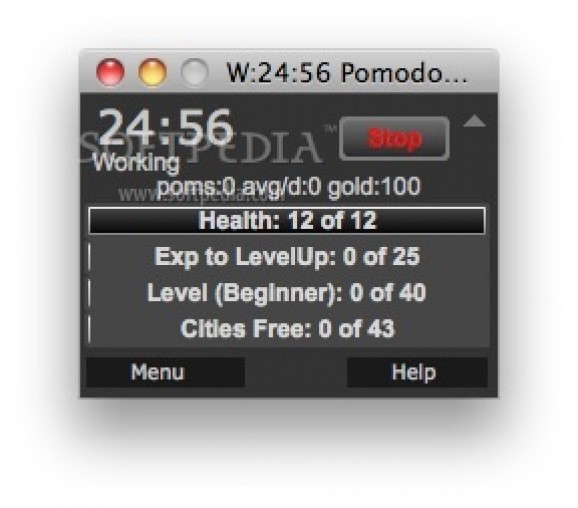 Pomodorium screenshot