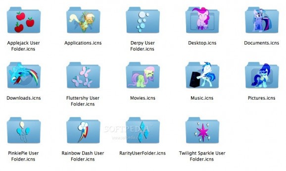 Pony Folder Icons screenshot