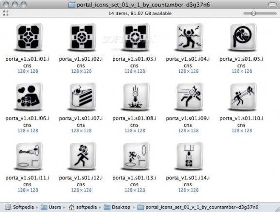 Portal Icons Set 01 screenshot