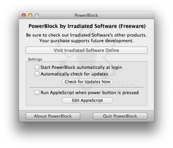 PowerBlock screenshot
